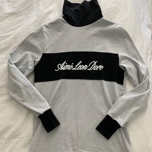 Aimé Leon Dore striped turtleneck size small